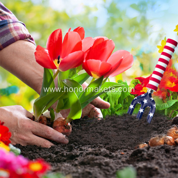 Garden Work Tools Set 5 Pcs  Star Printing  Combination with Sturdy Portable Tote Bag garden tool kit